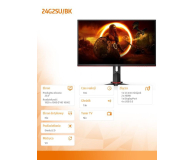 AOC 24G2SU Gaming - 707270 - zdjęcie 7